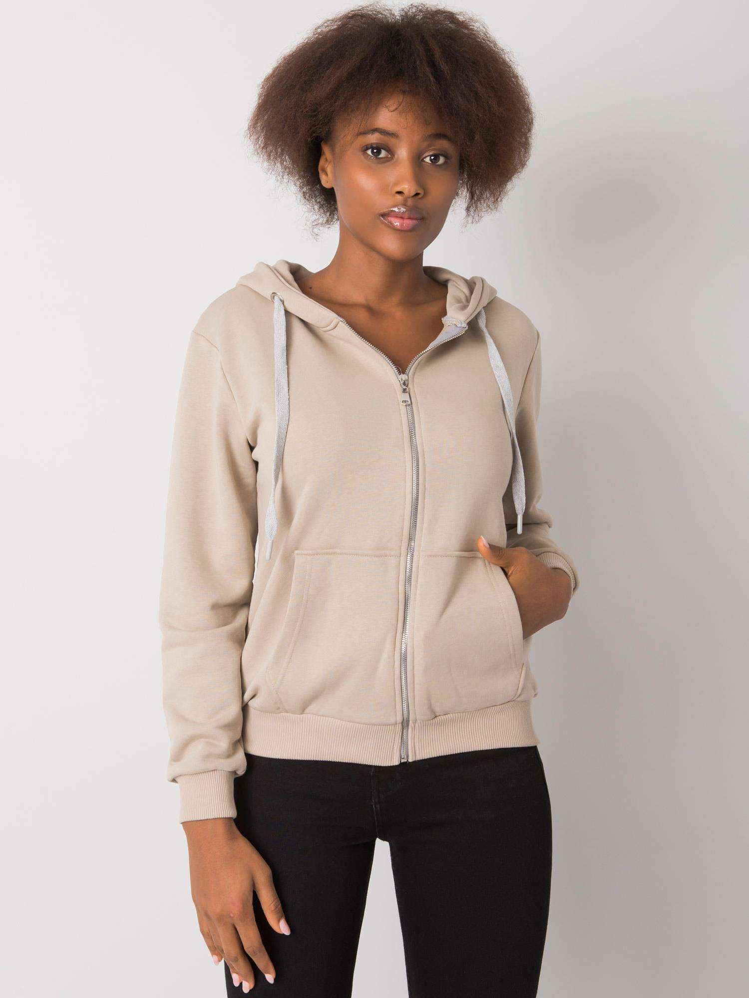 Bluza , beżowy - BASIC FEEL GOOD
