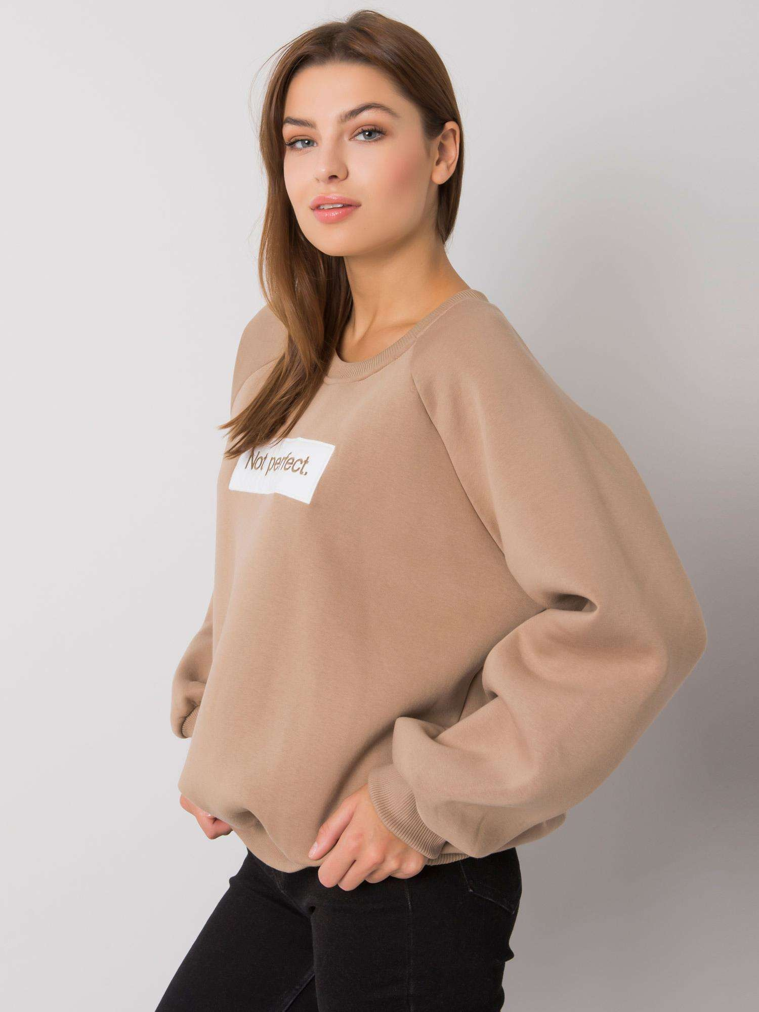 Bluza , ciemny bezowy - ex moda