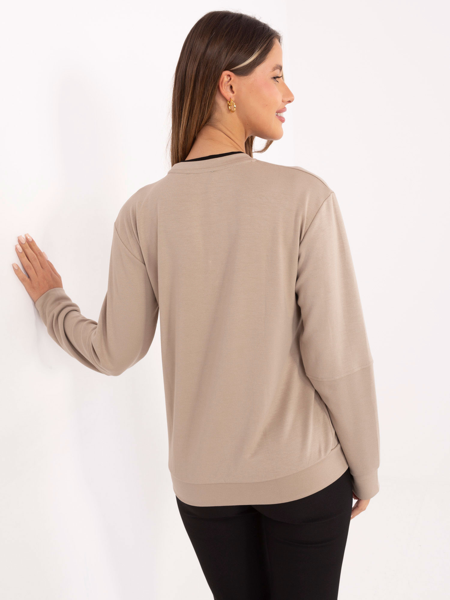 Bluza , beżowy - RELEVANCE