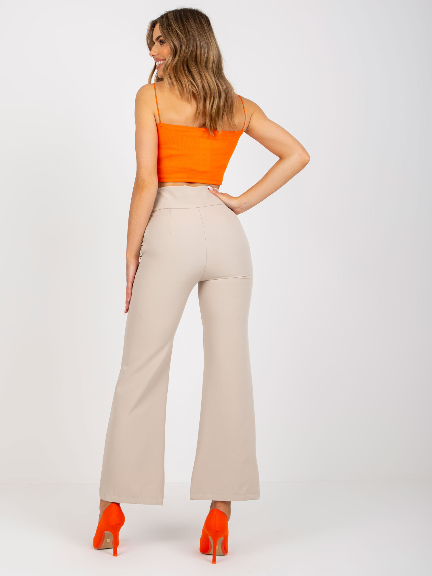 Spodnie , beżowy - ITALY MODA
