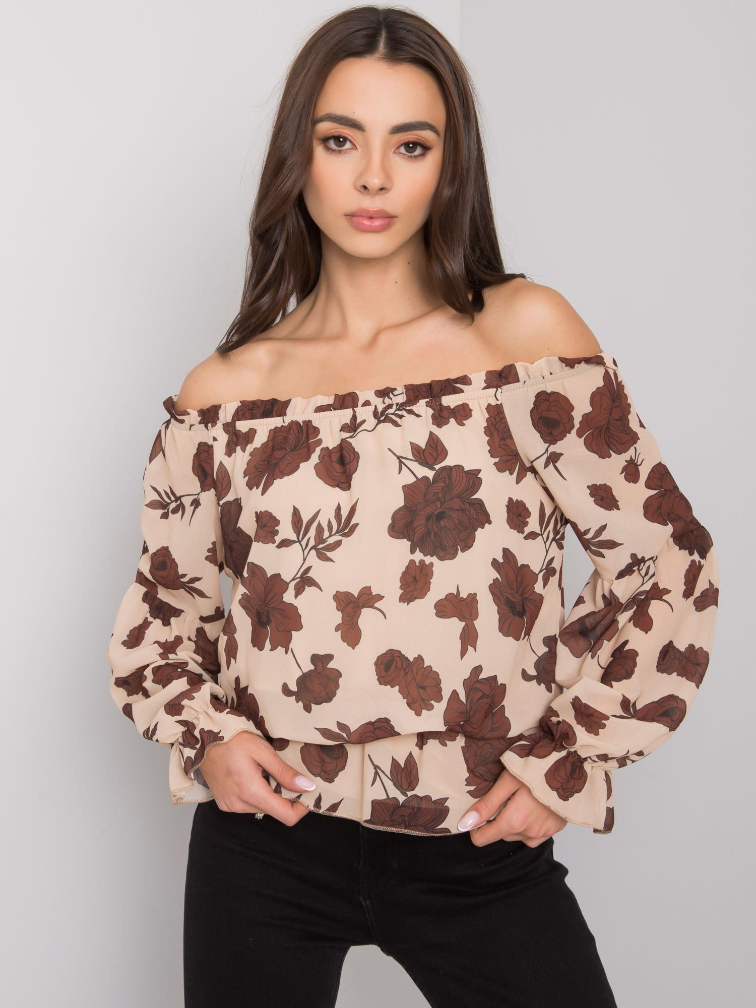 Bluzka , beżowy - ITALY MODA