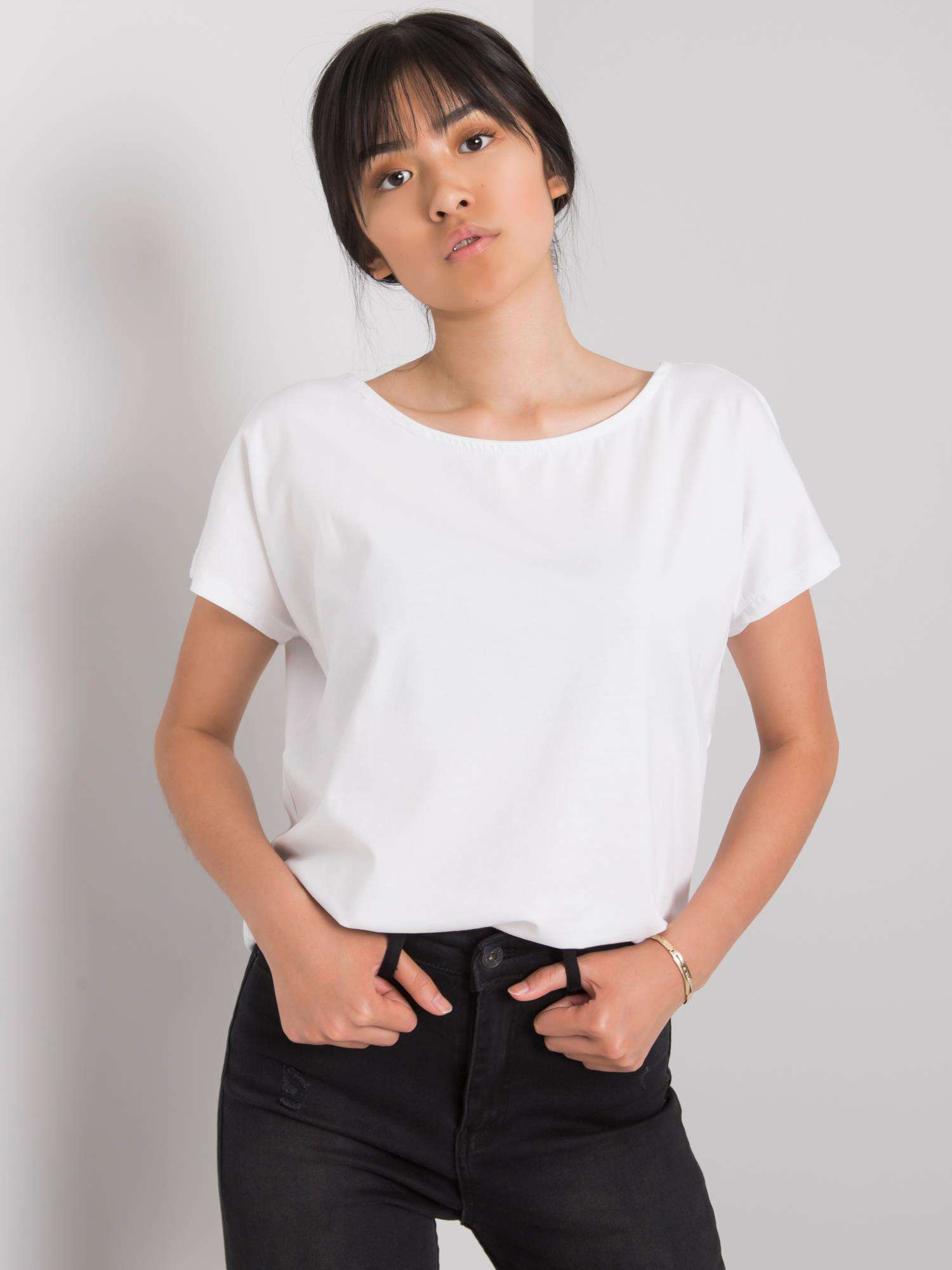 T-shirt , biały - RUE PARIS