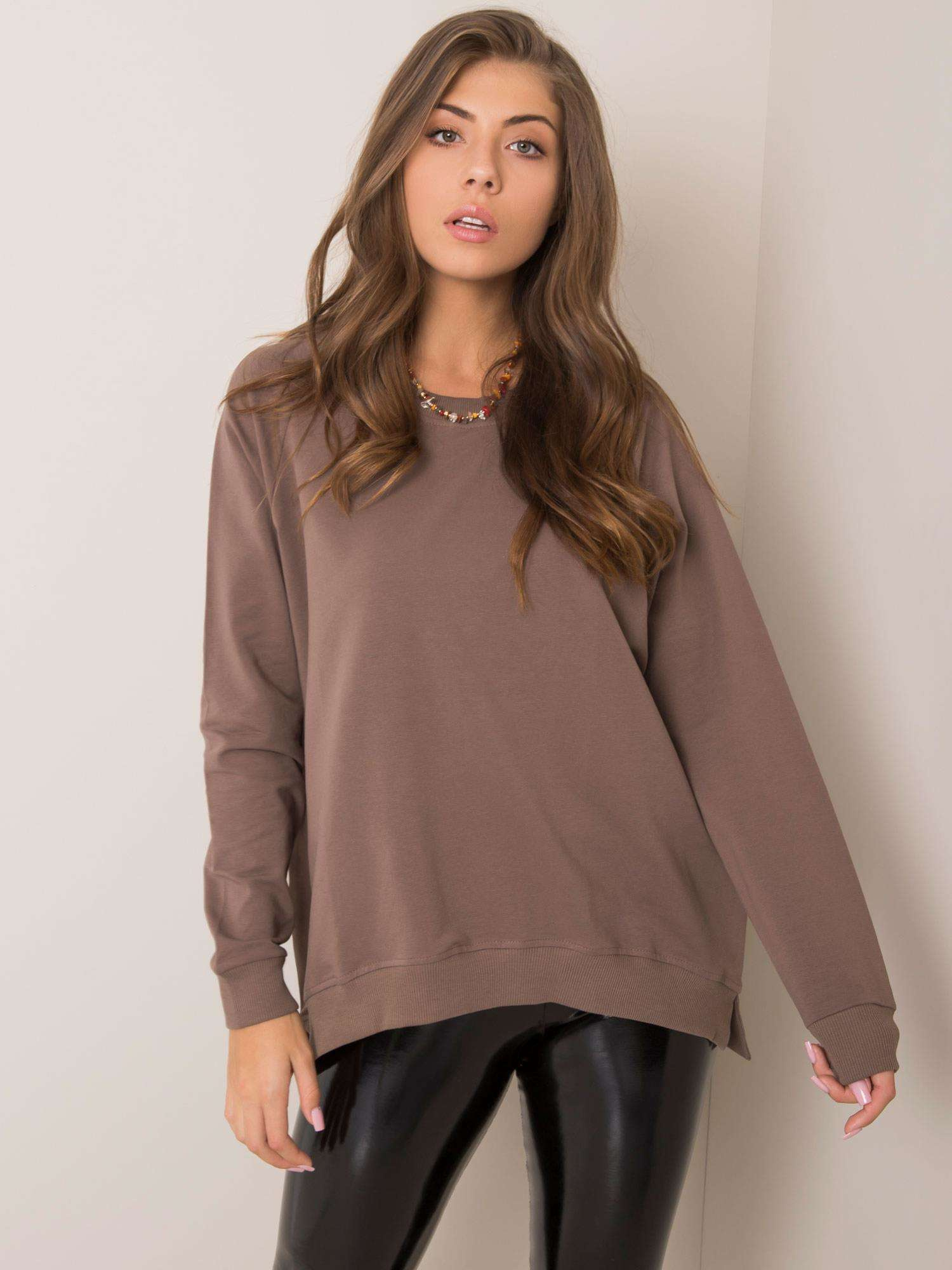 Bluza , brązowy - RUE PARIS