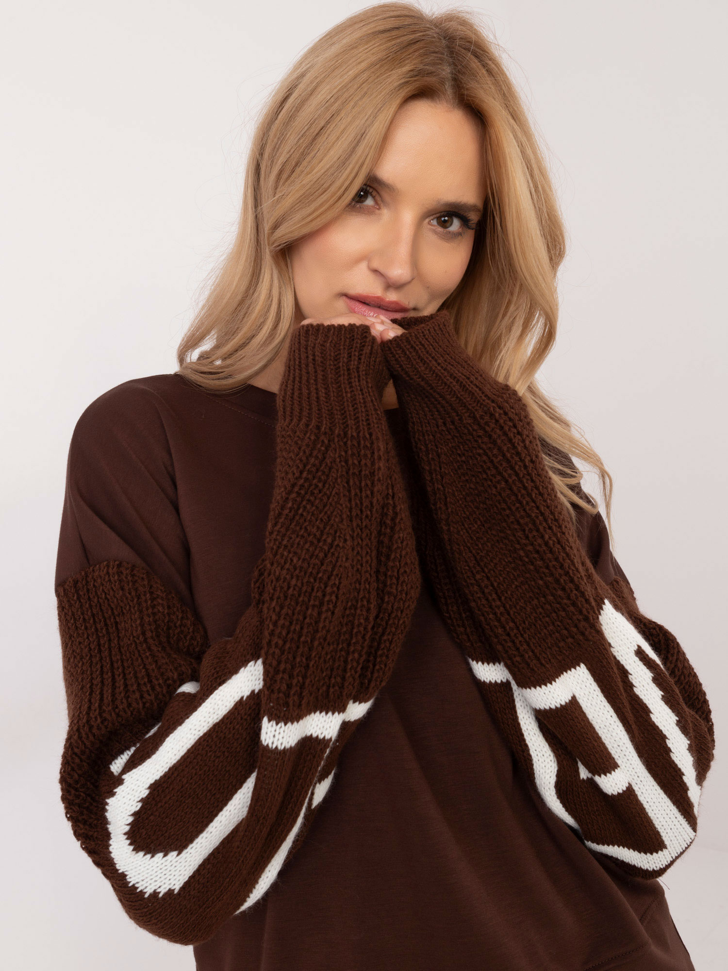 Bluza , brązowy - ITALY MODA