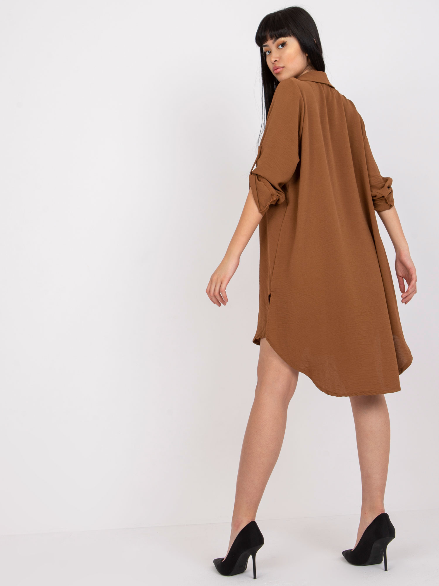 Sukienka , brązowy - ITALY MODA