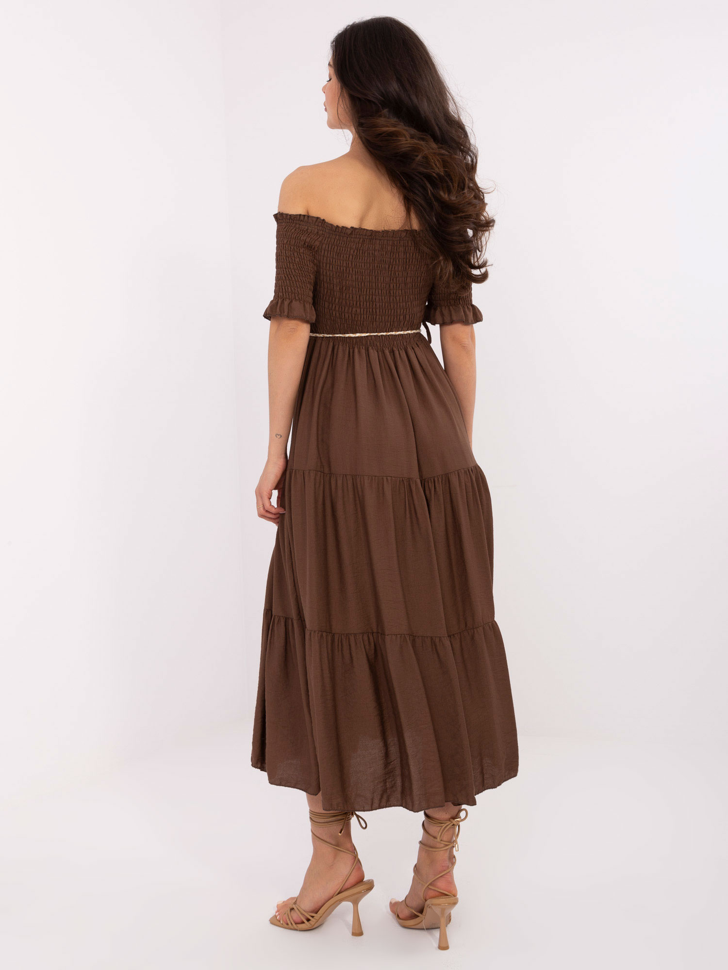 Sukienka , brązowy - ITALY MODA