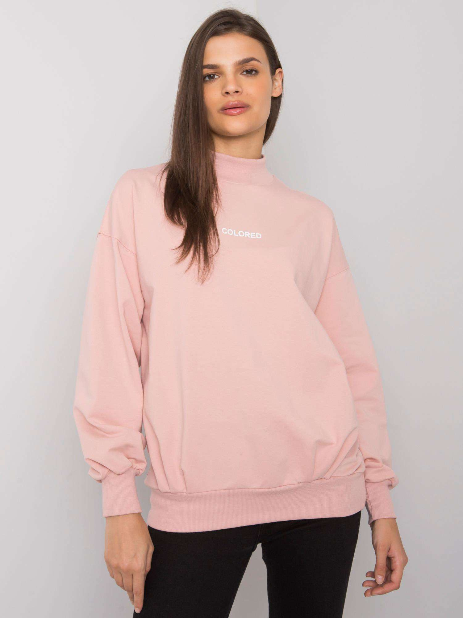 Bluza , jasny różowy - RUE PARIS