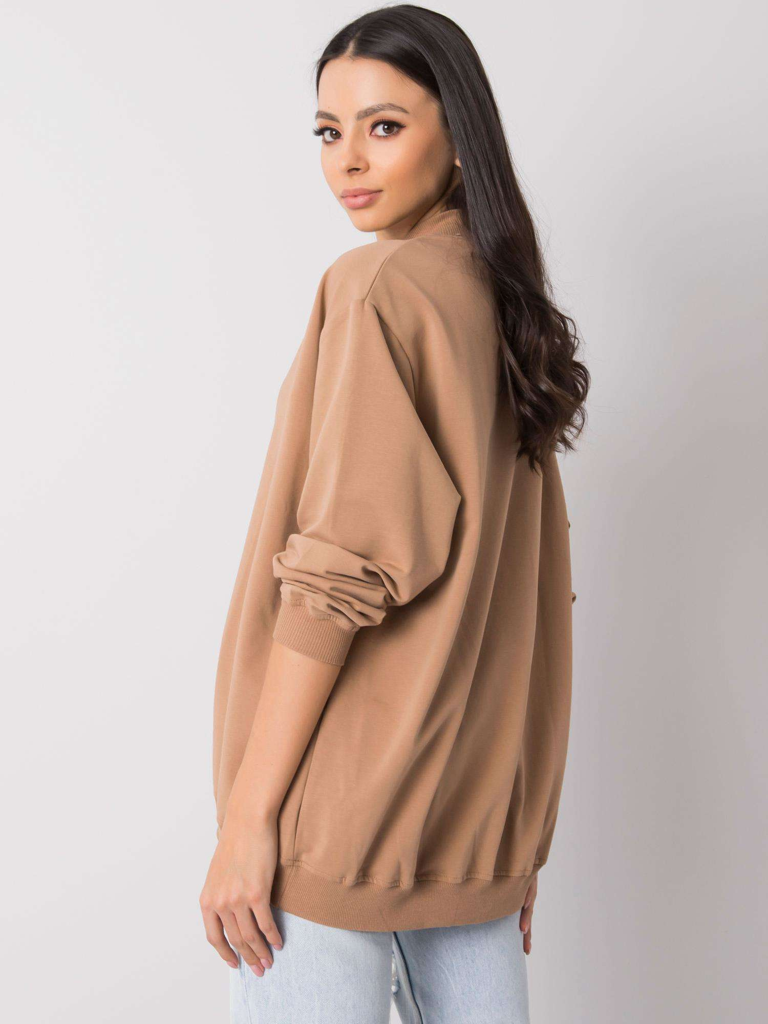 Bluza , camelowy - BASIC FEEL GOOD