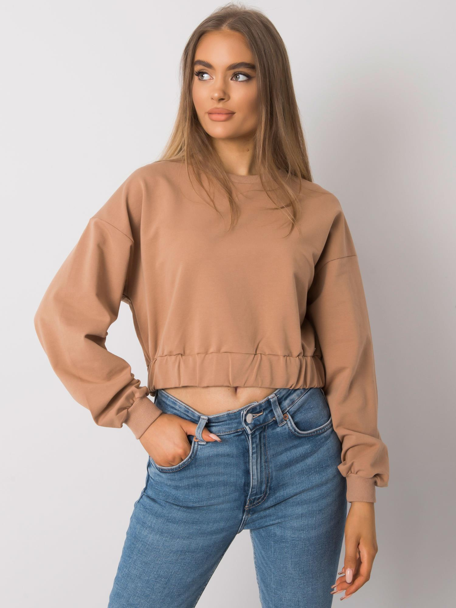Bluza , camelowy - BASIC FEEL GOOD