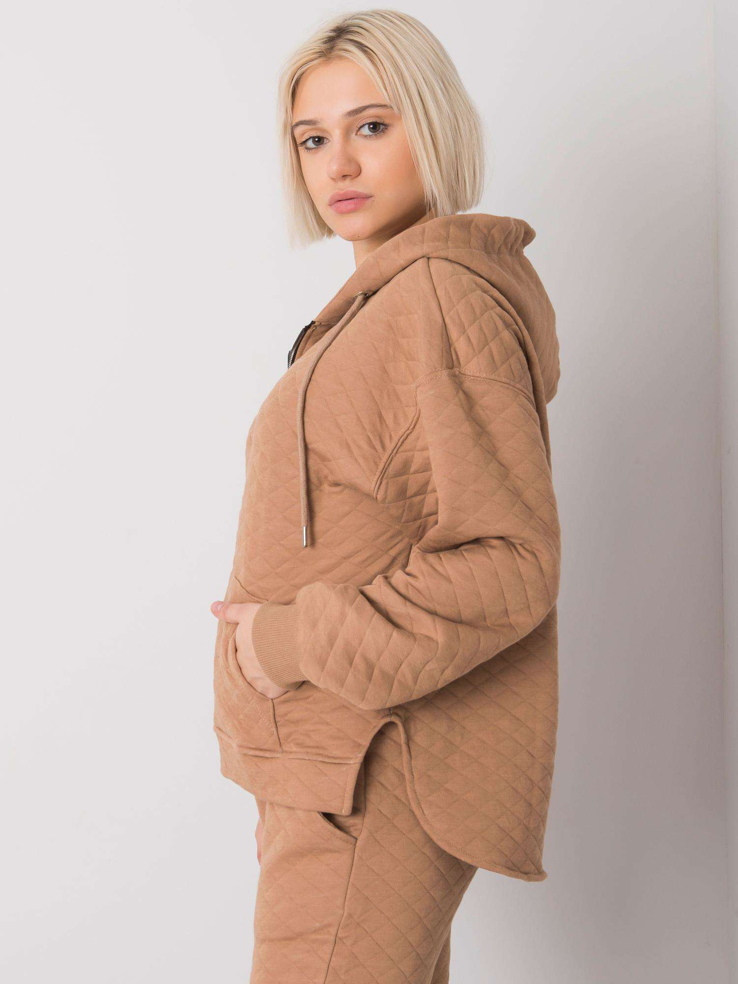 Bluza , camelowy - BASIC FEEL GOOD