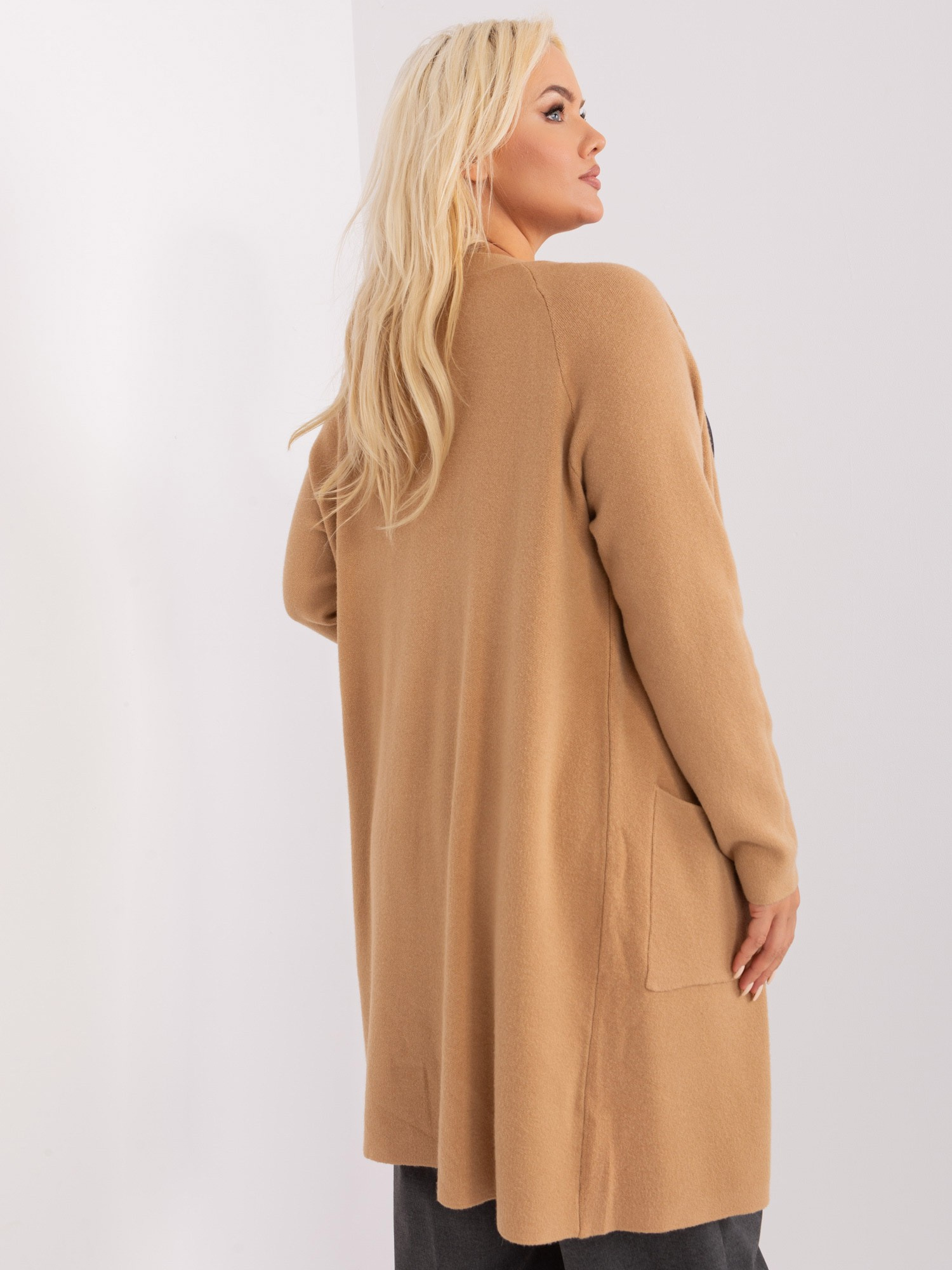 Sweter , camelowy - P-M