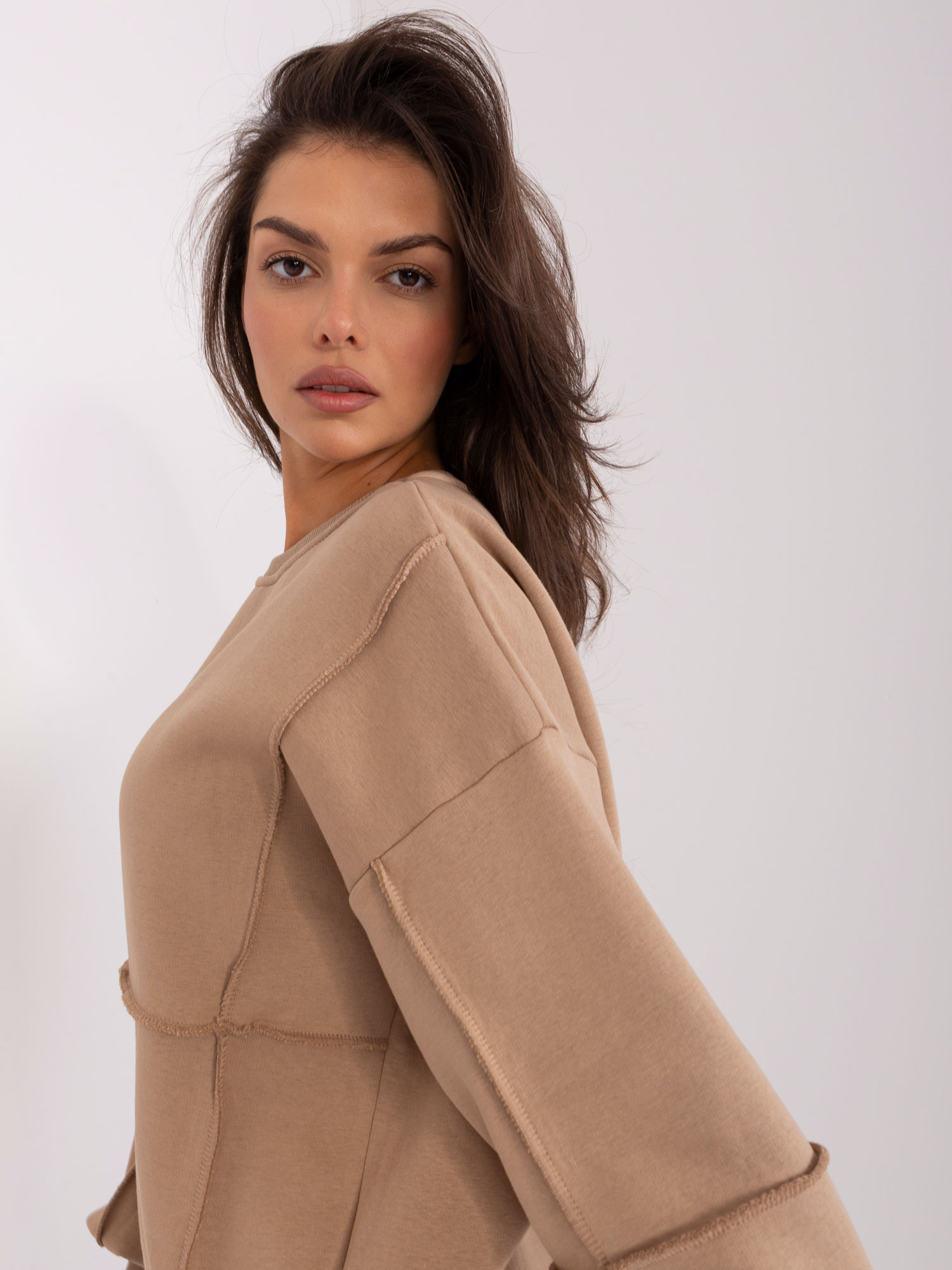 Bluza , ciemny bezowy - Lily Rose