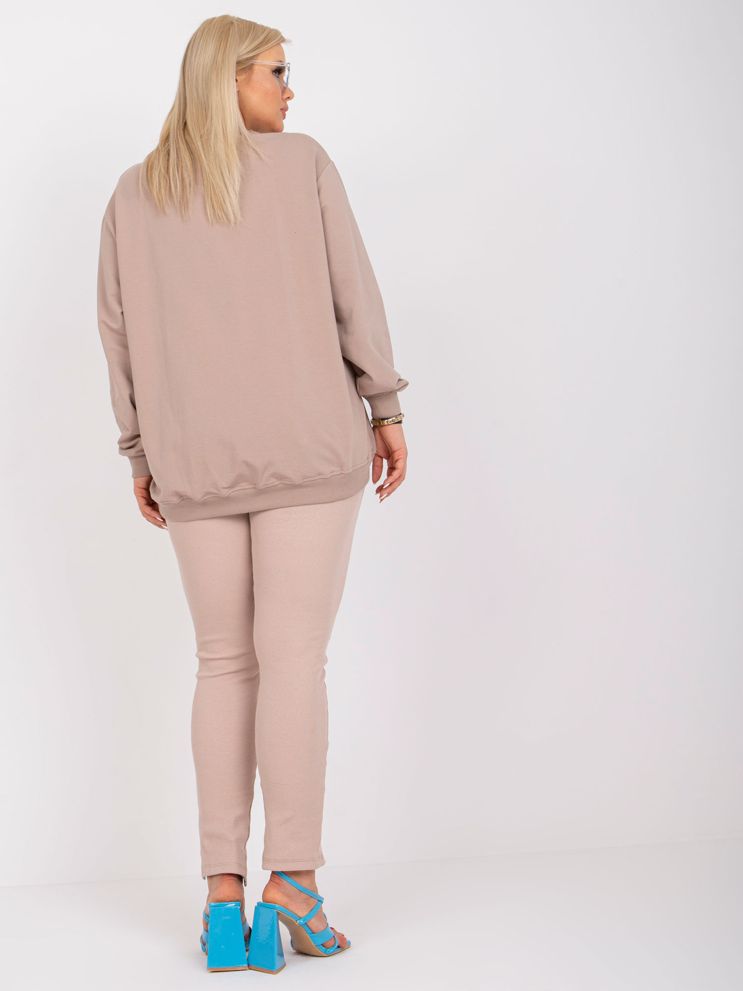 Bluza , ciemny bezowy - BASIC FEEL GOOD