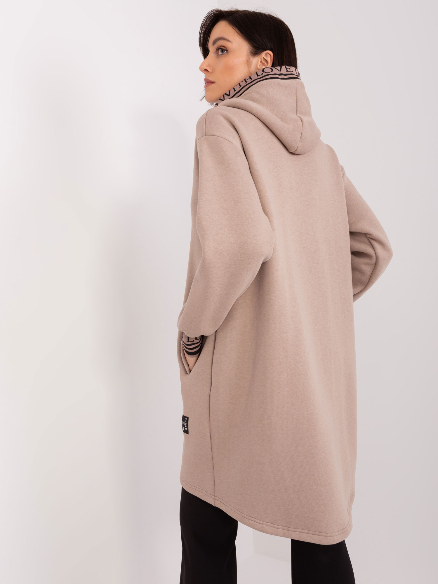 Bluza , ciemny bezowy - RELEVANCE