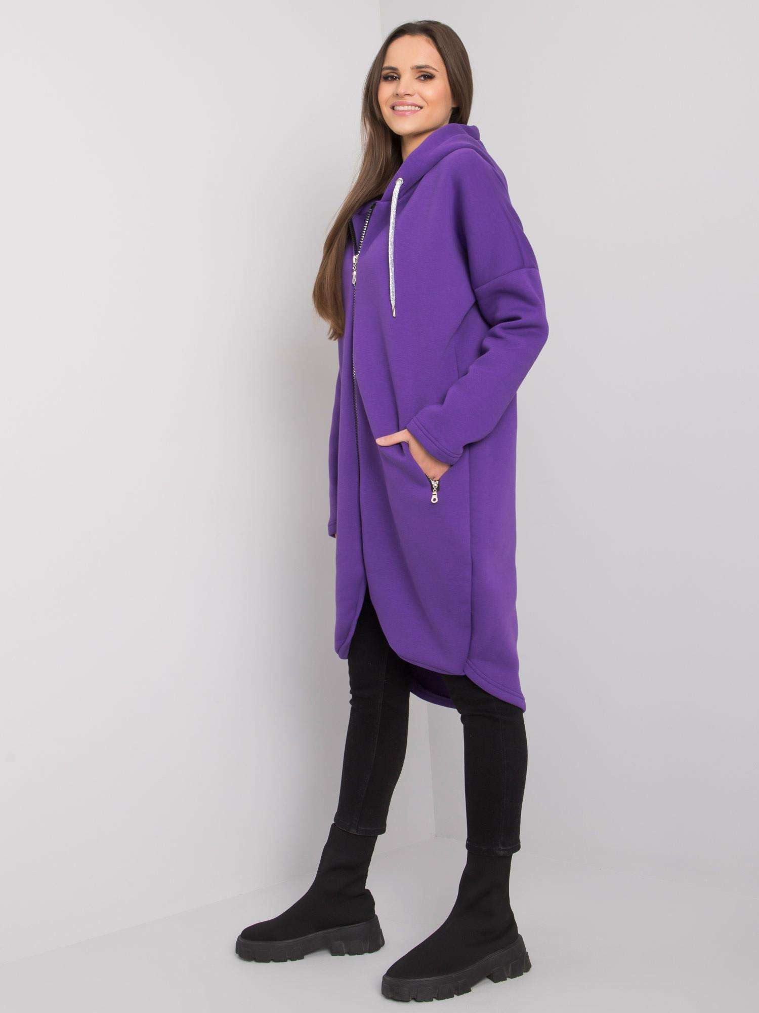 Bluza , ciemny fioletowy - RELEVANCE