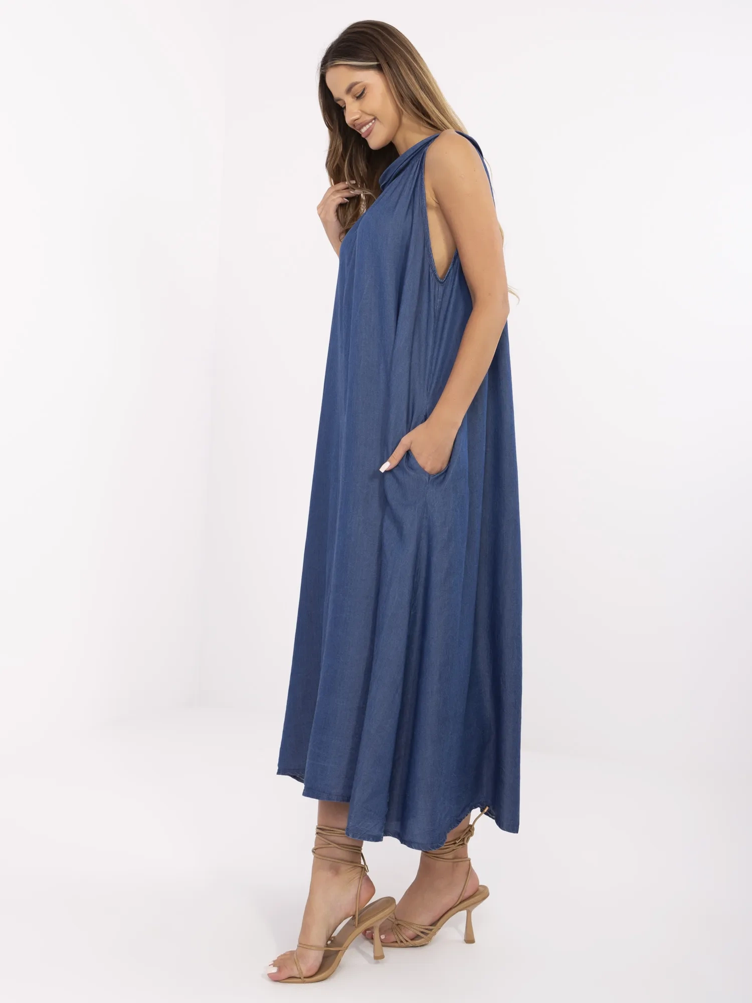 Sukienka , ciemny niebieski - ITALY MODA