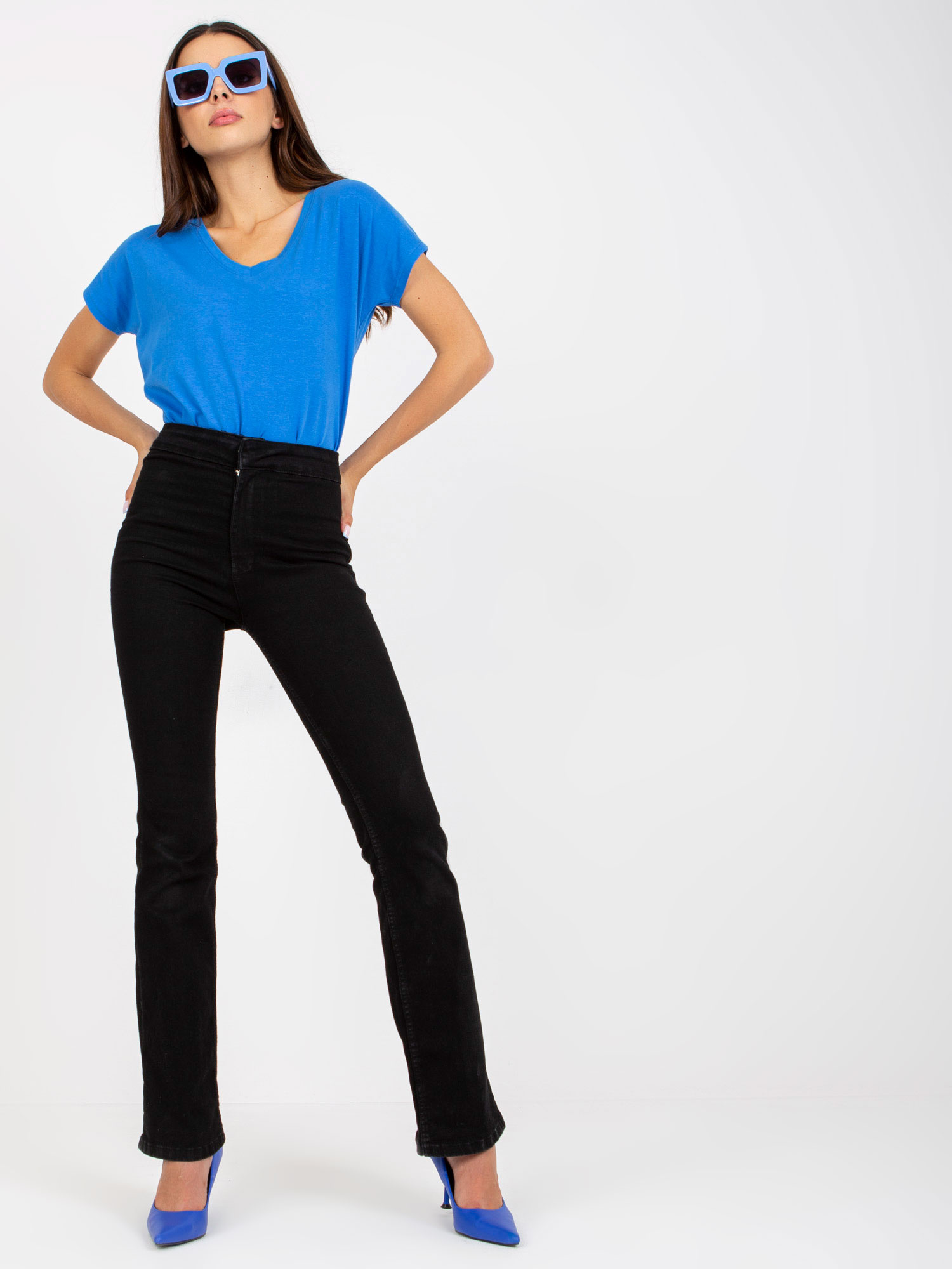 T-shirt , ciemny niebieski - BASIC FEEL GOOD