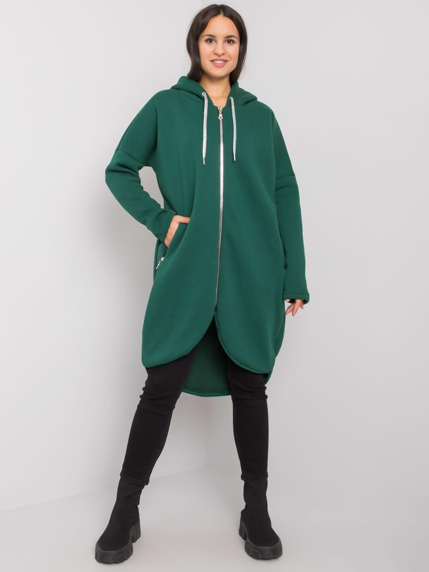 Bluza , ciemny zielony - RELEVANCE