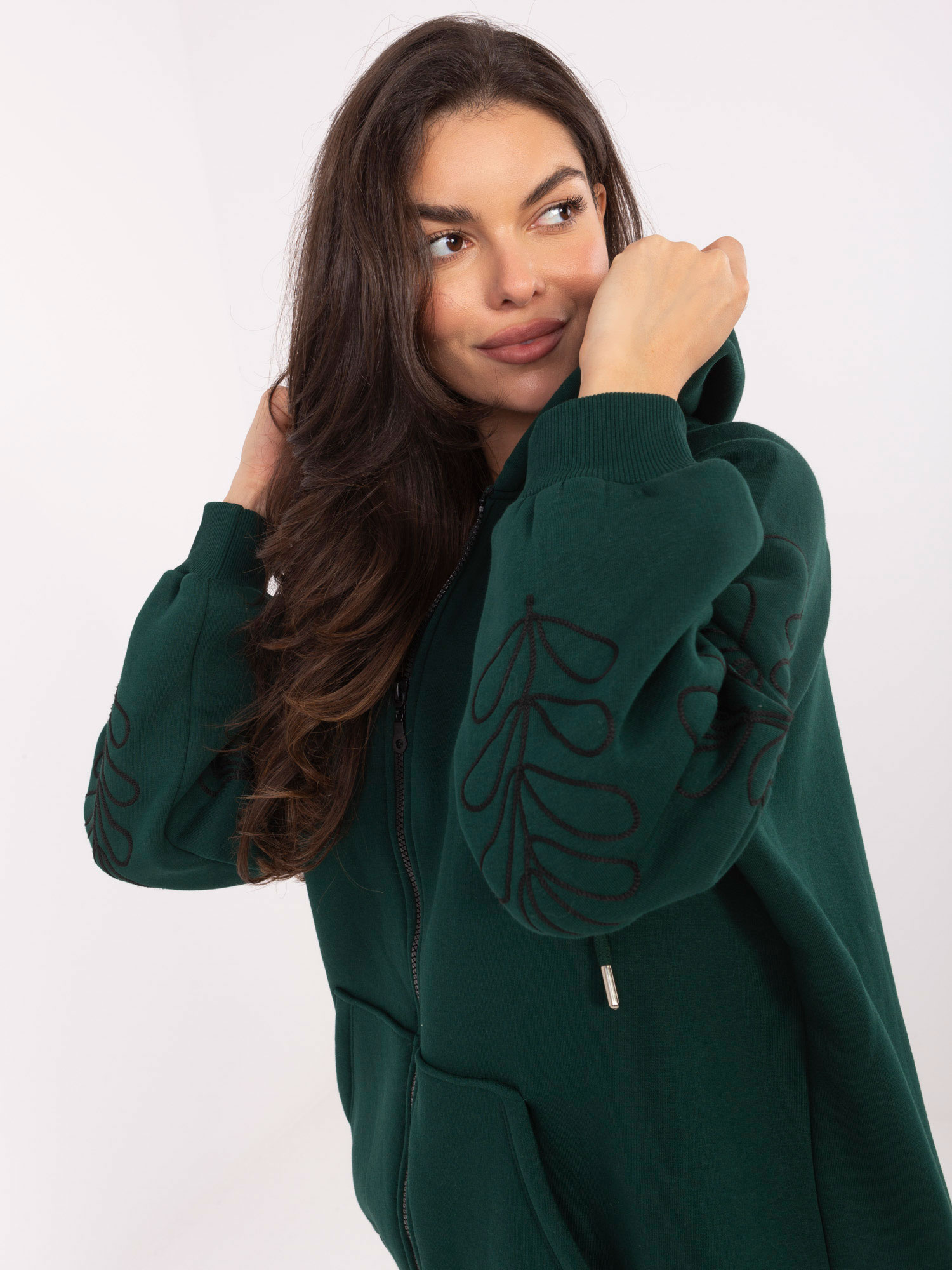 Bluza , ciemny zielony - RELEVANCE