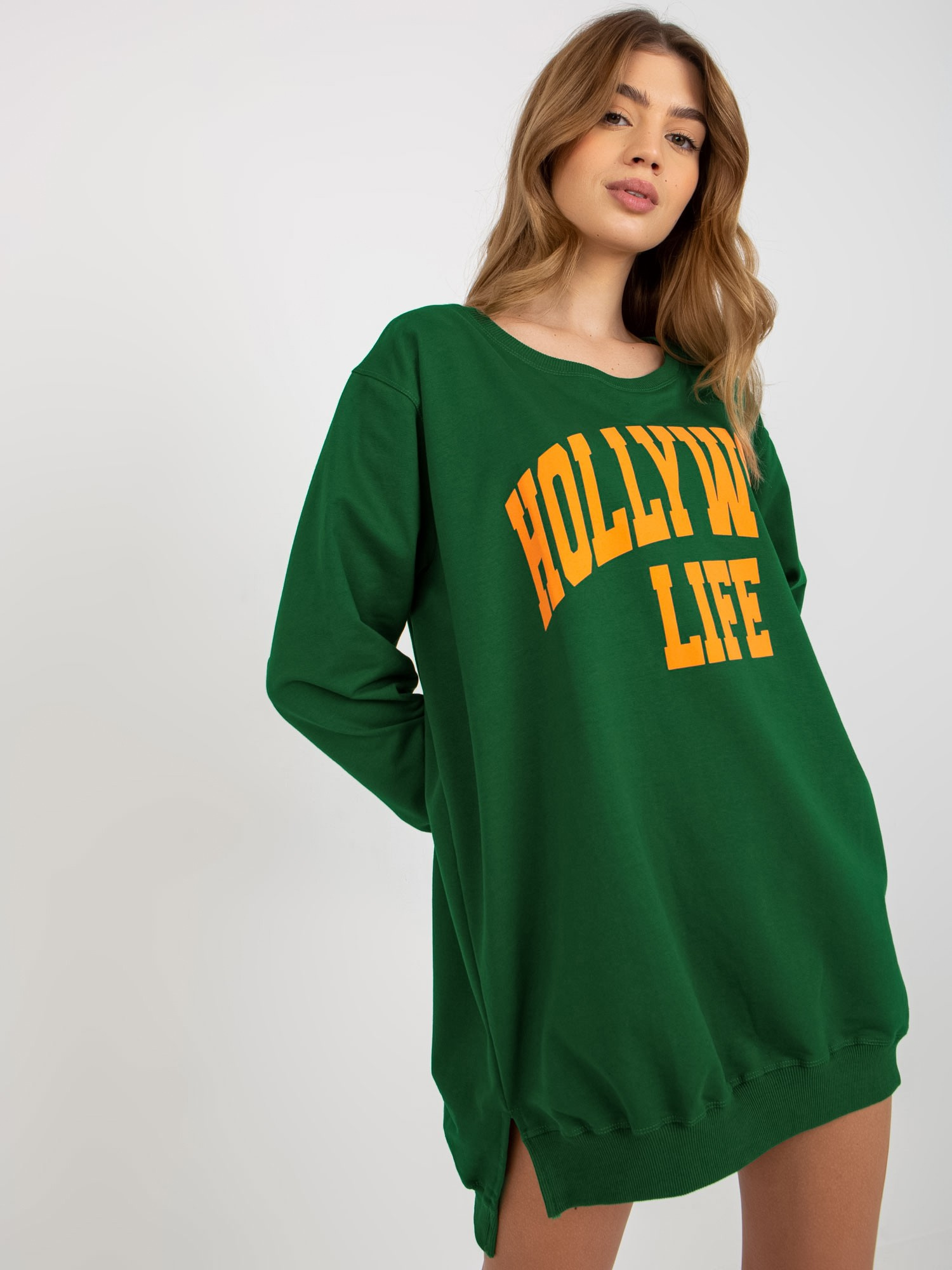Bluza , zielono-pomarańczowy - Vikki
