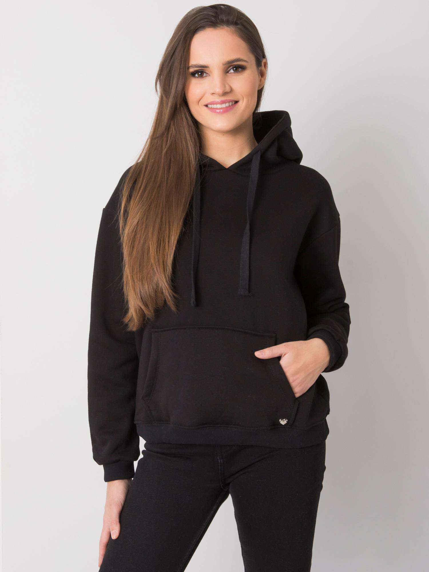 Bluza , czarny - BASIC FEEL GOOD