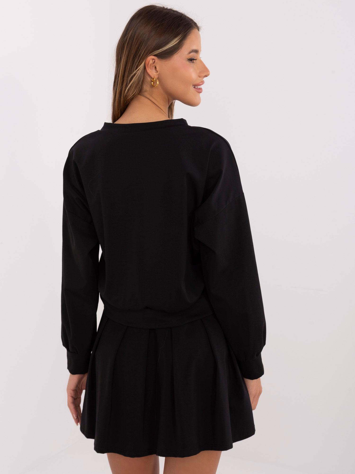 Komplet , czarny - ITALY MODA