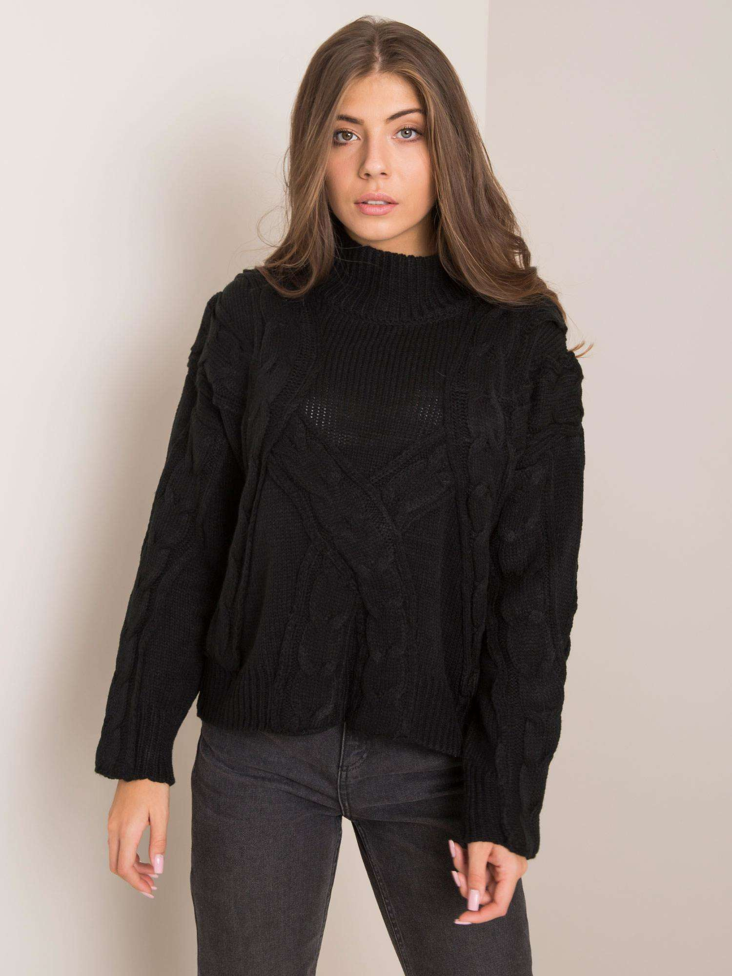 Sweter , czarny - Factory Price