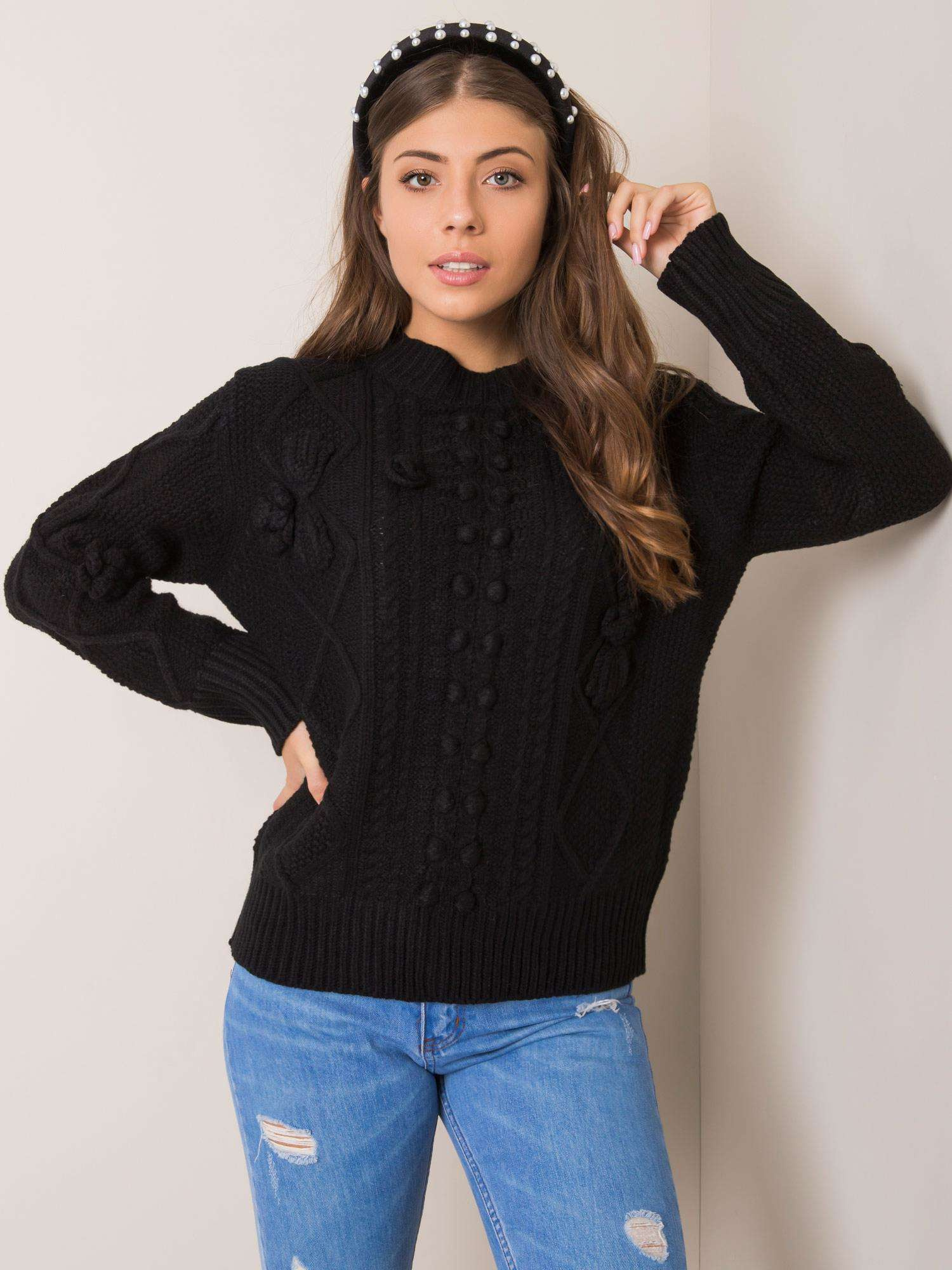 Sweter , czarny - Factory Price