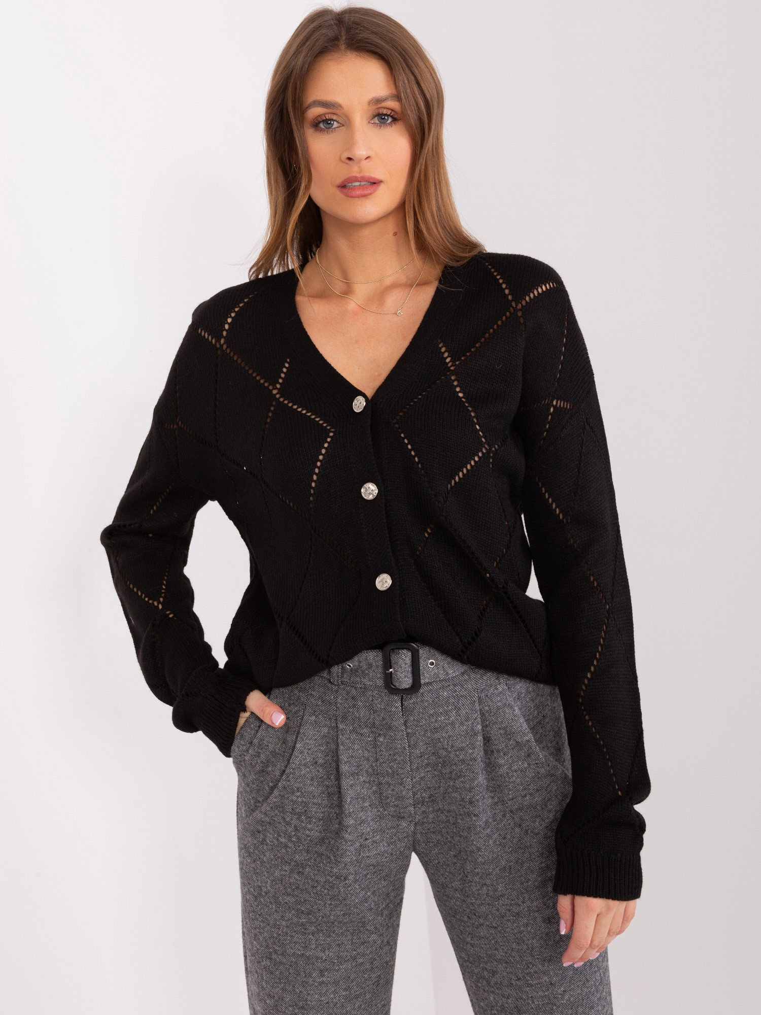 Sweter , czarny - RUE PARIS