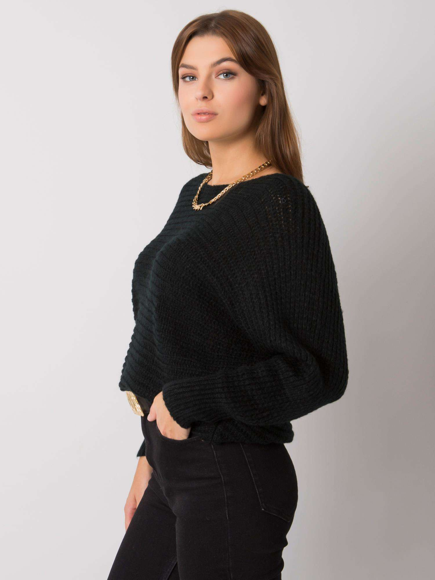 Sweter , czarny - Och Bella