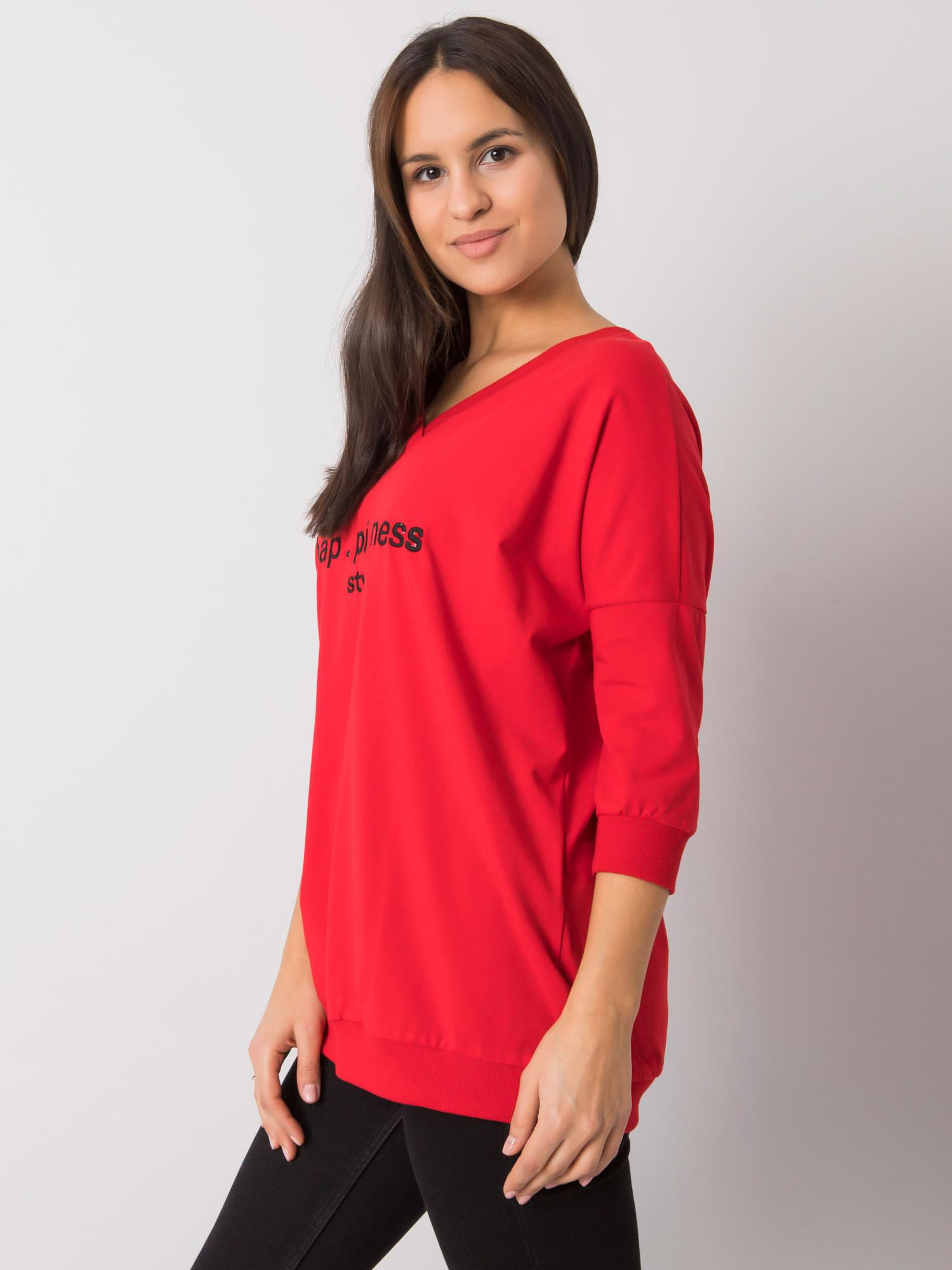 Bluza , czerwony - RUE PARIS