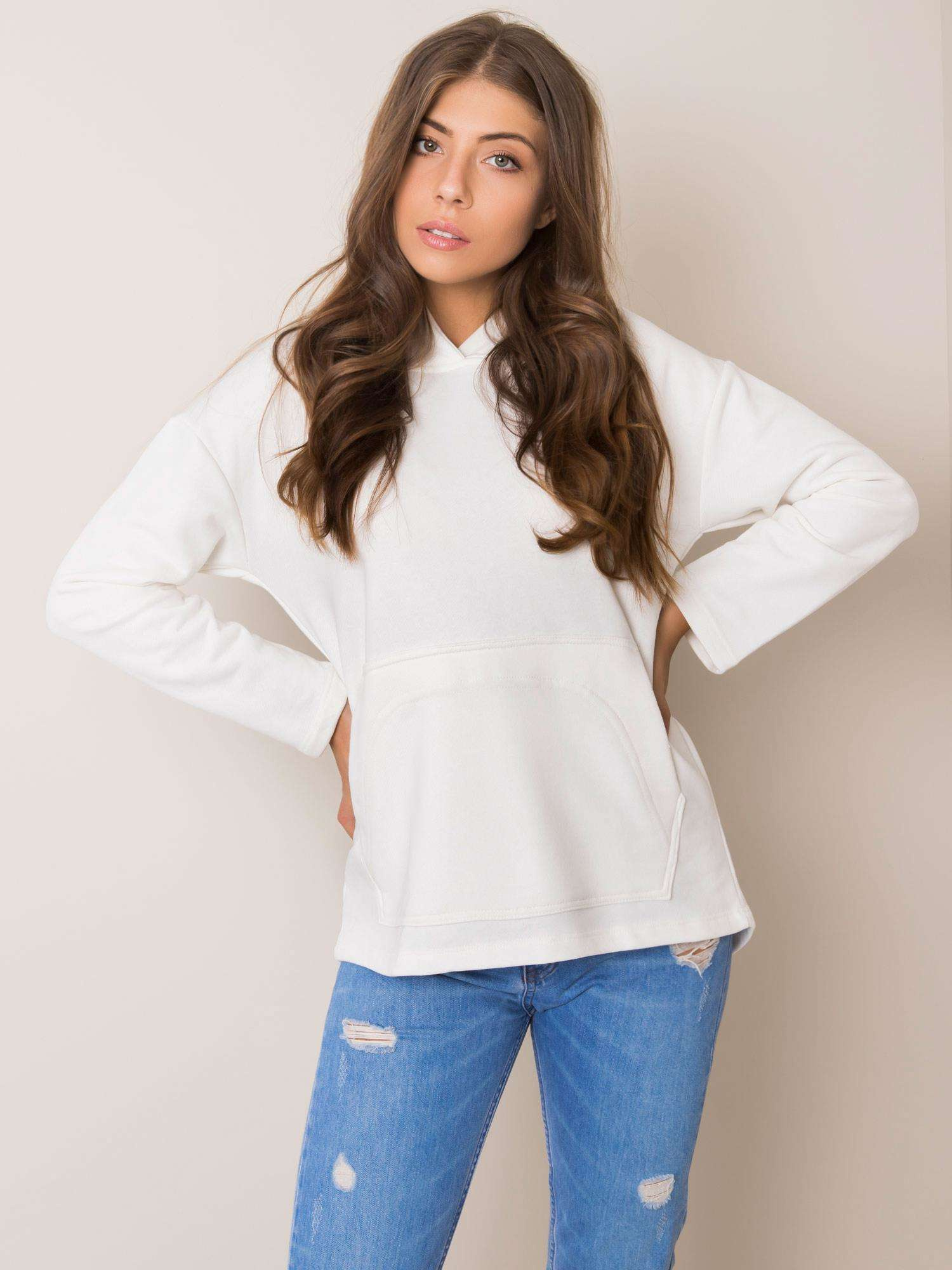 Bluza , ecru - BASIC FEEL GOOD