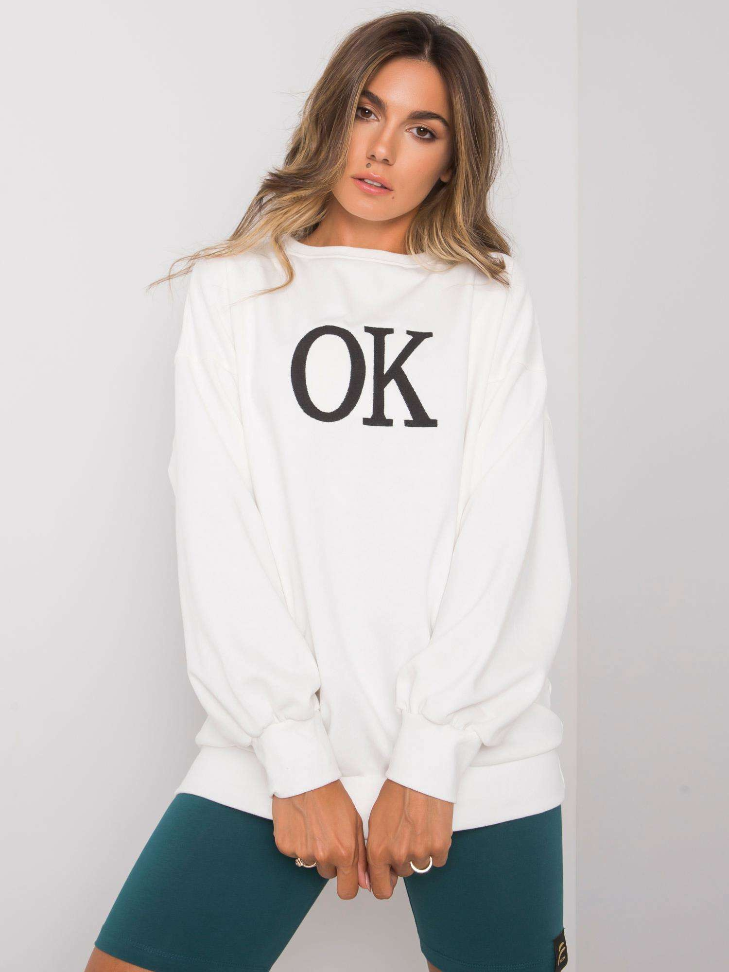 Bluza , ecru - ex moda