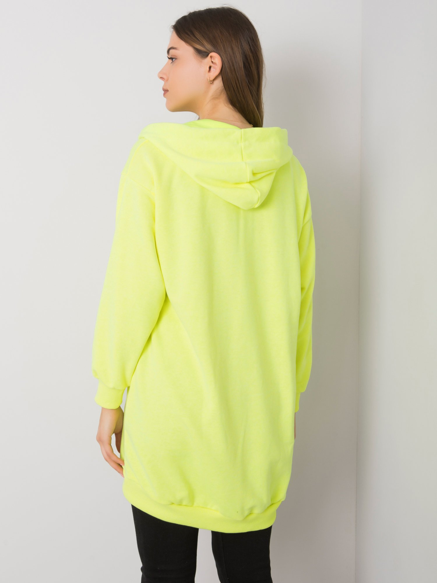 Bluza , fluo żółty - ex moda