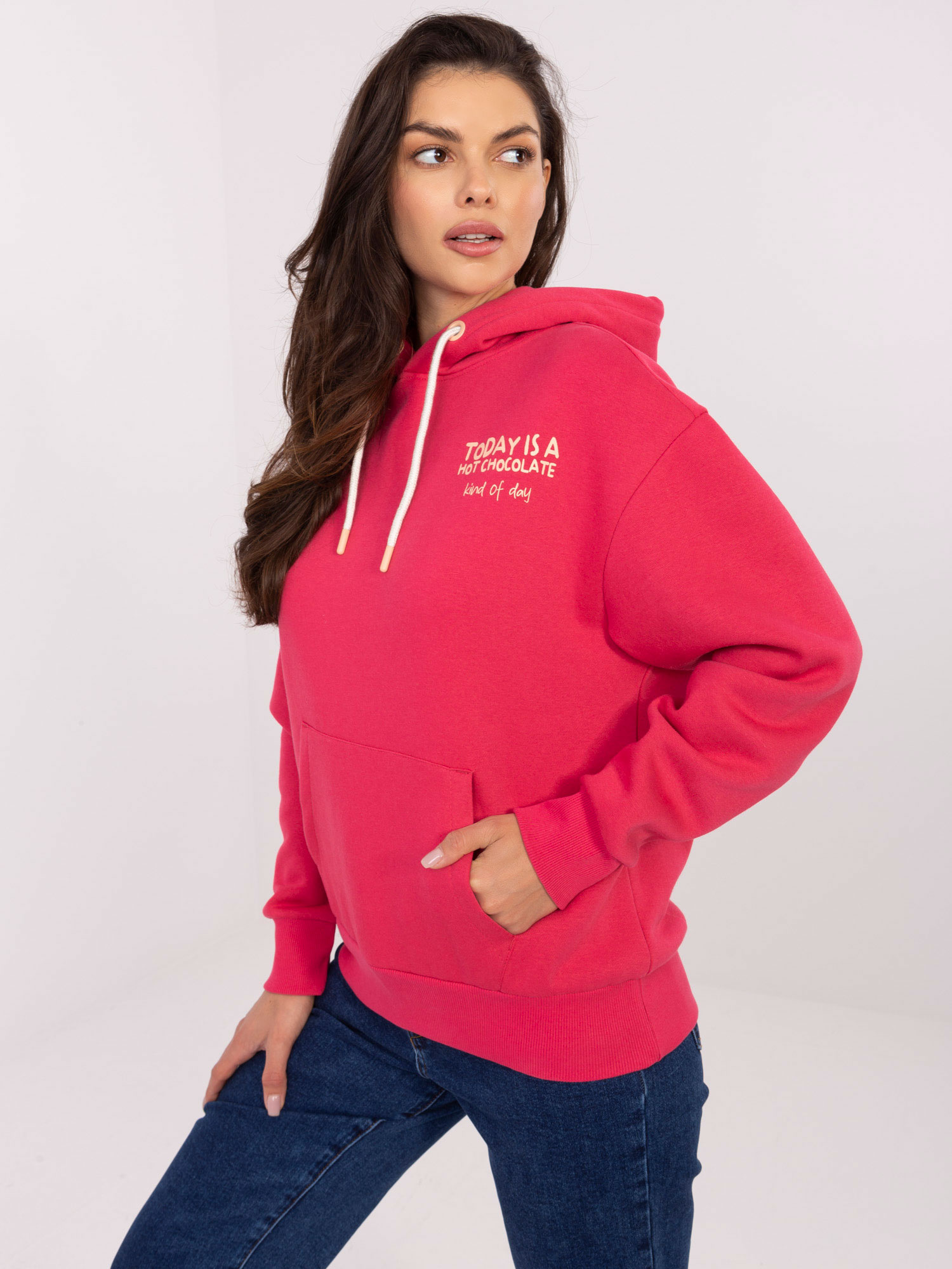 Bluza , fuksjowy - Sublevel