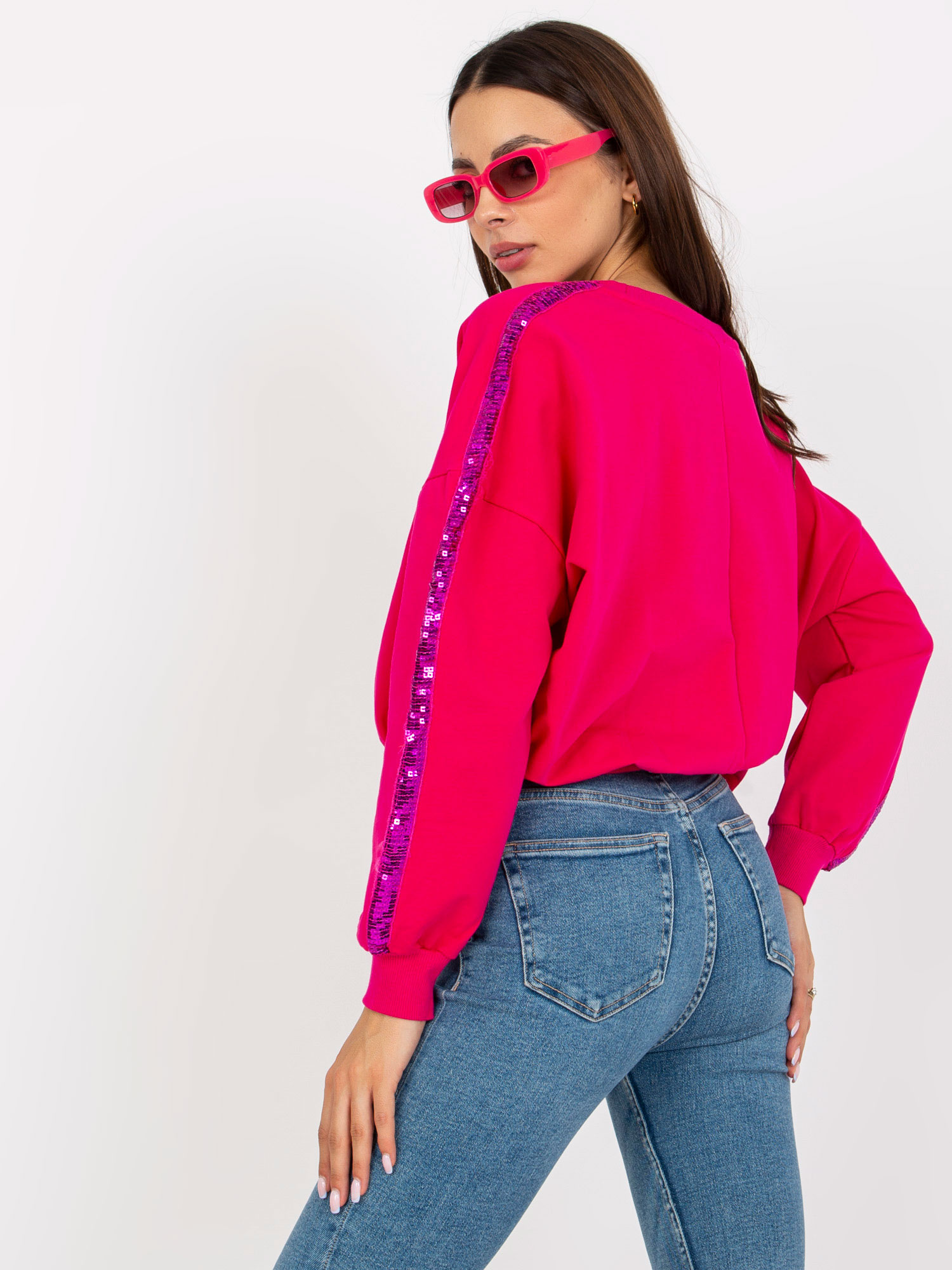 Bluza , fuksjowy - RUE PARIS