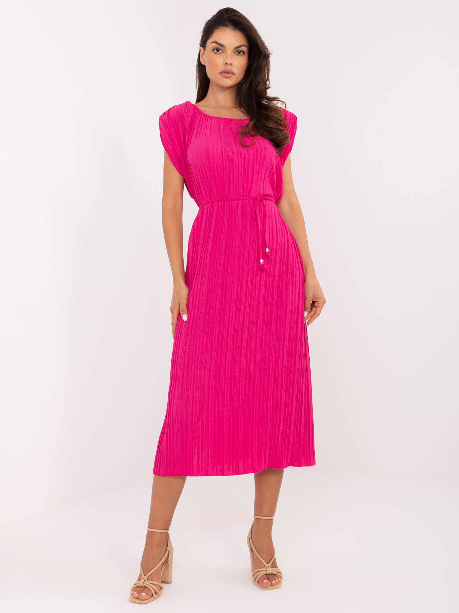 Sukienka , fuksjowy - ITALY MODA