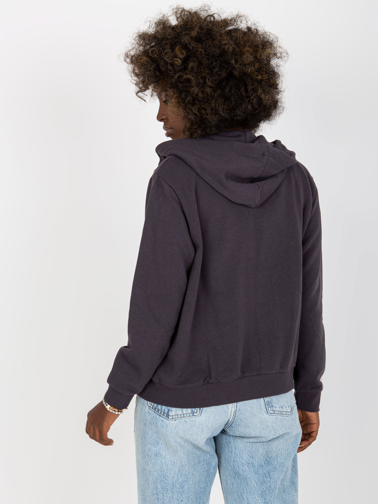 Bluza , grafitowy - BASIC FEEL GOOD