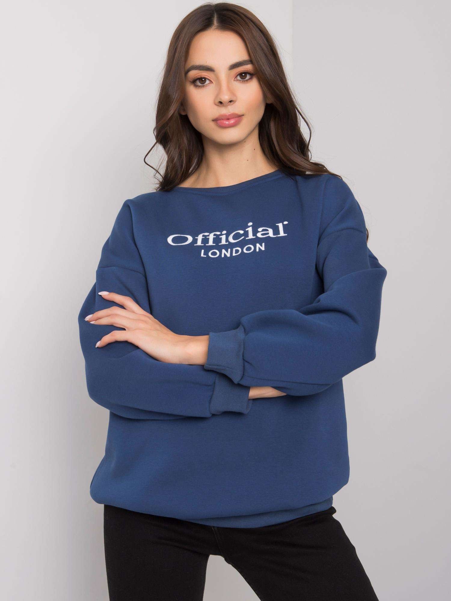 Bluza , granatowy - ex moda