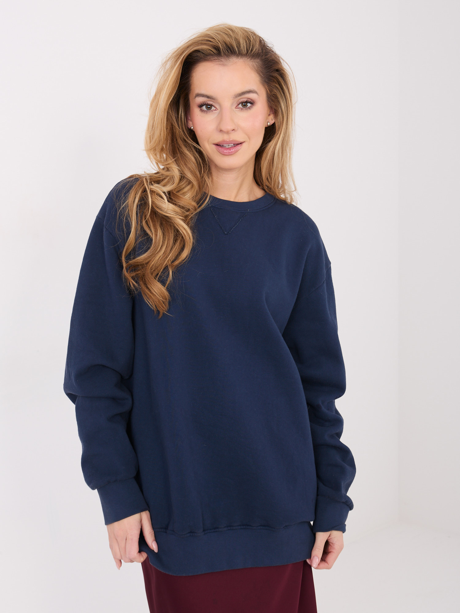 Bluza , granatowy - Factory Price - obrazek 3