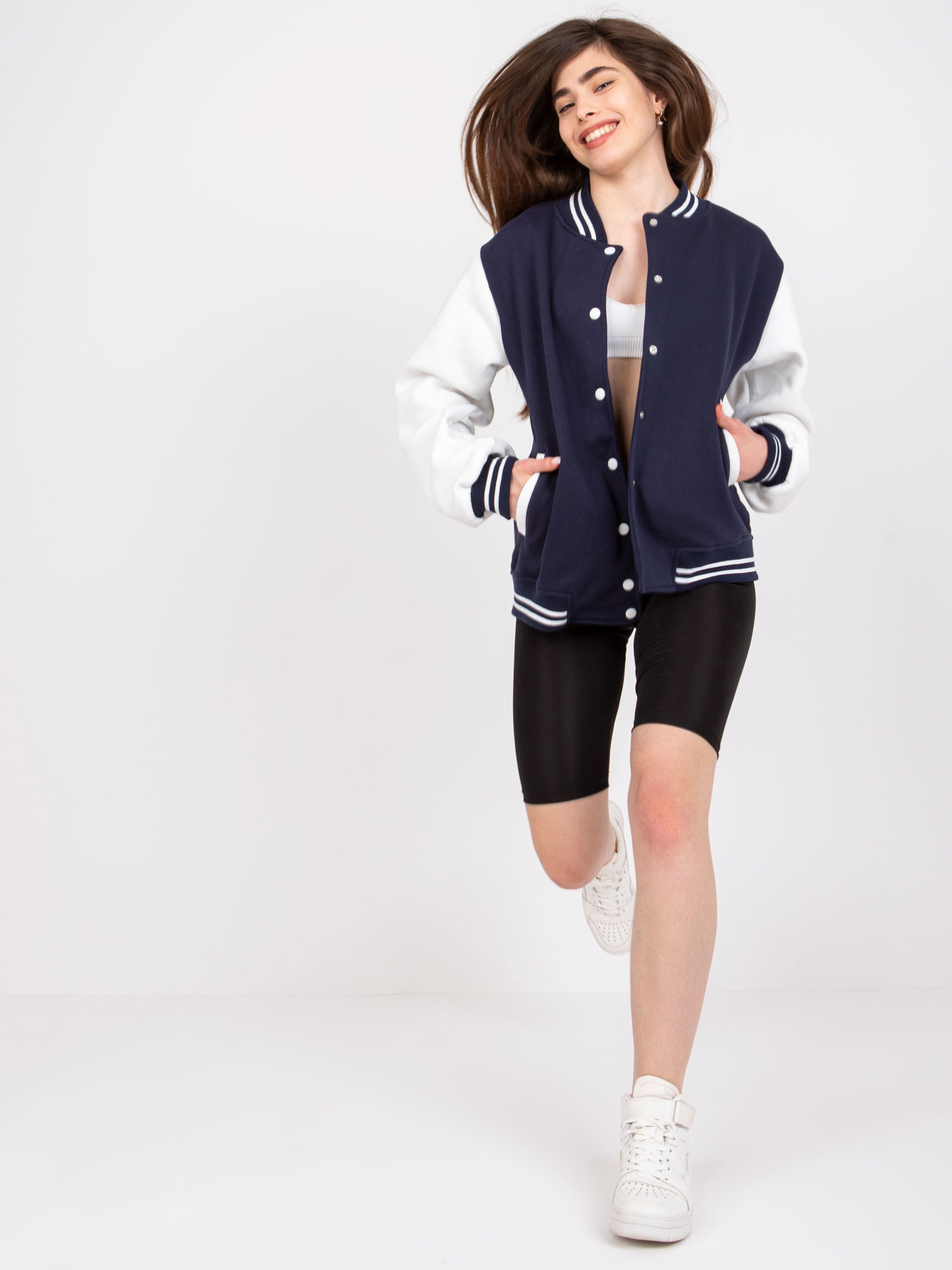 Bluza , granatowy - ex moda