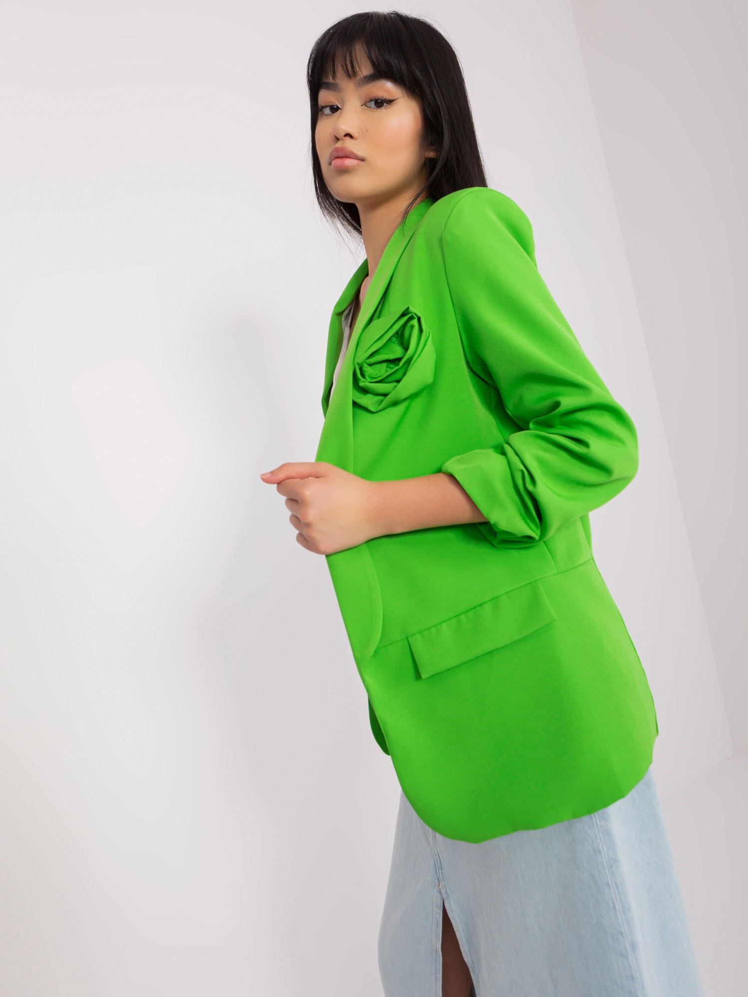Marynarka , jasny zielony - ITALY MODA