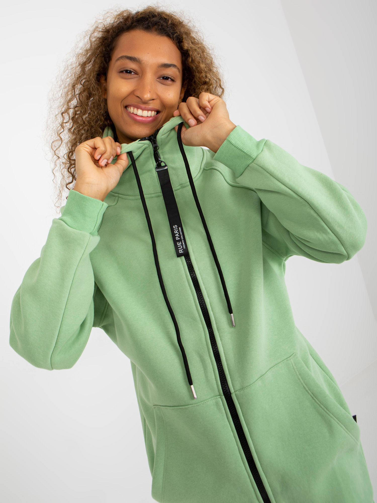 Bluza , pistacjowy - RUE PARIS