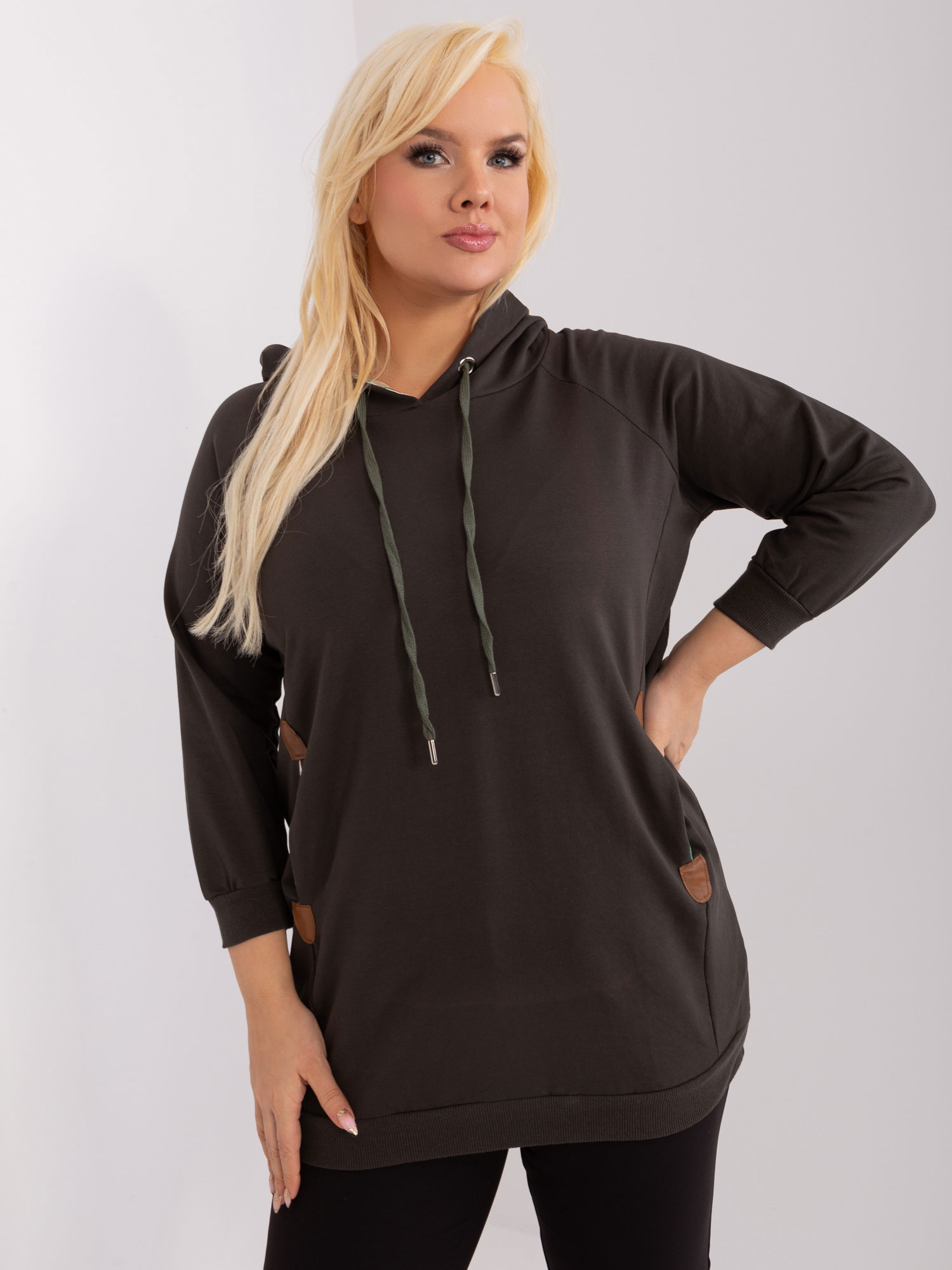 Bluza , ciemny khaki - RELEVANCE