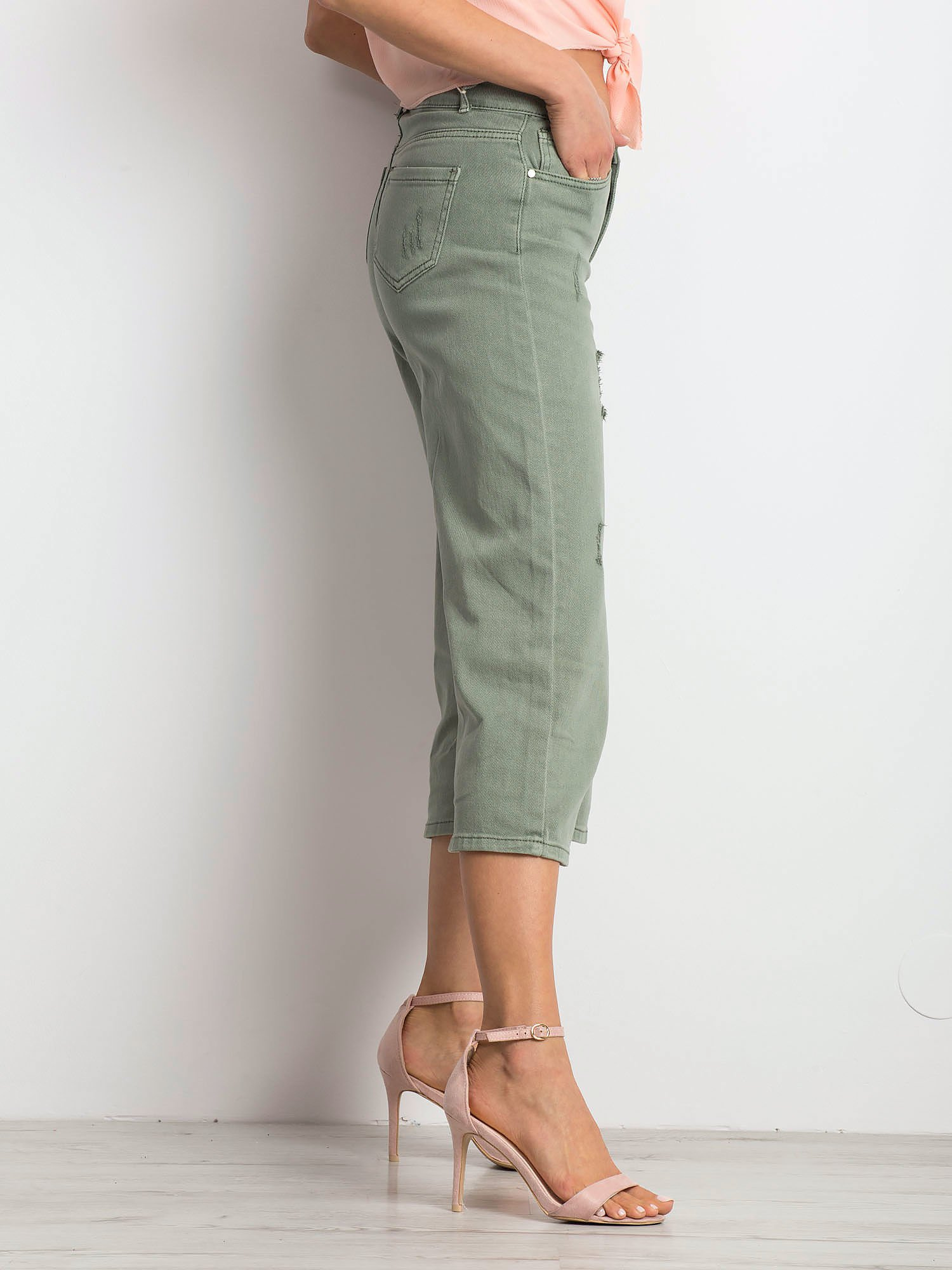 Spodnie jeans , khaki - Factory Price