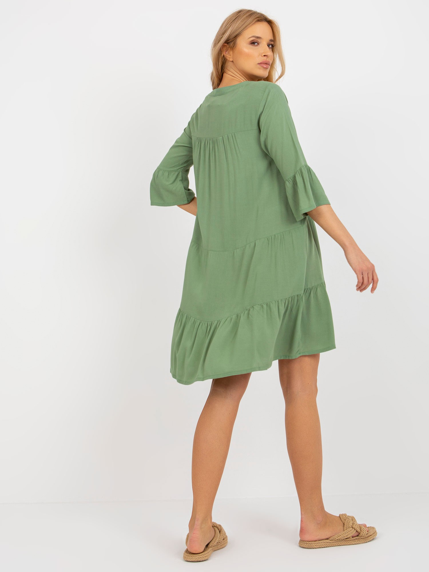 Sukienka , khaki - Sublevel