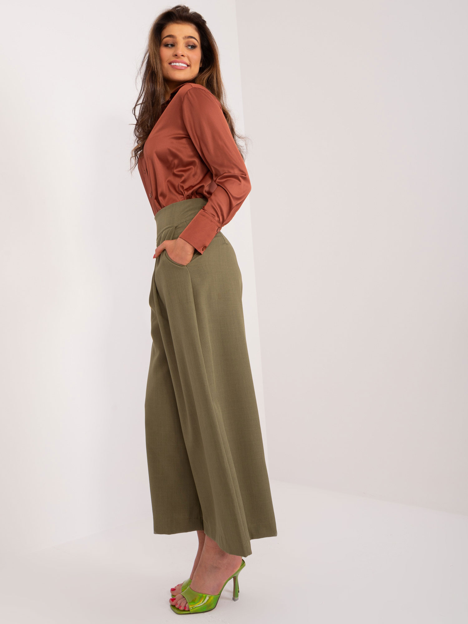 Spodnie , khaki - ITALY MODA
