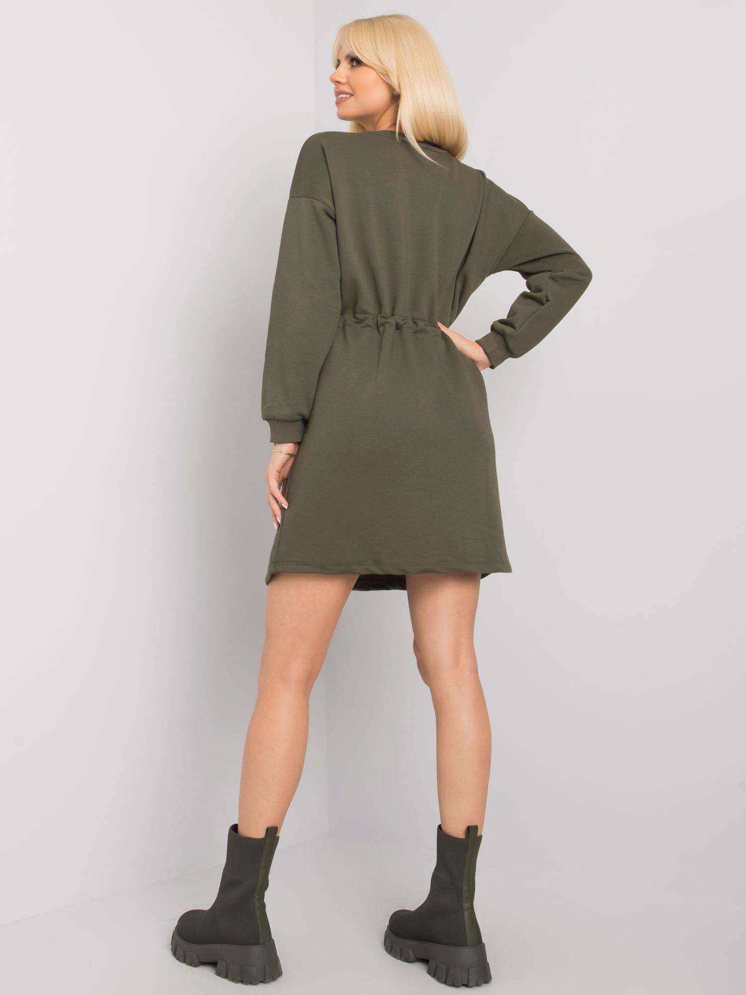 Sukienka , khaki - RUE PARIS