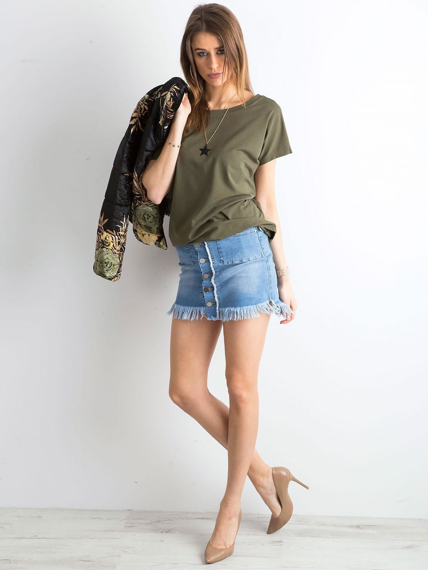 T-shirt , khaki - BASIC FEEL GOOD