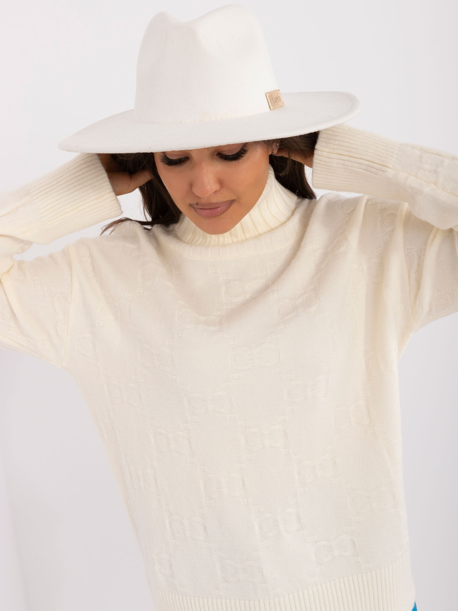 Sweter , ecru - Wool Fashion Italia